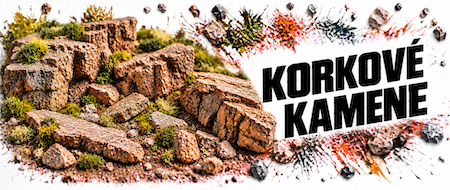 AMMO by MIG Terraform Cork Rock korok na kamene, skaly, podstavce a diorámy